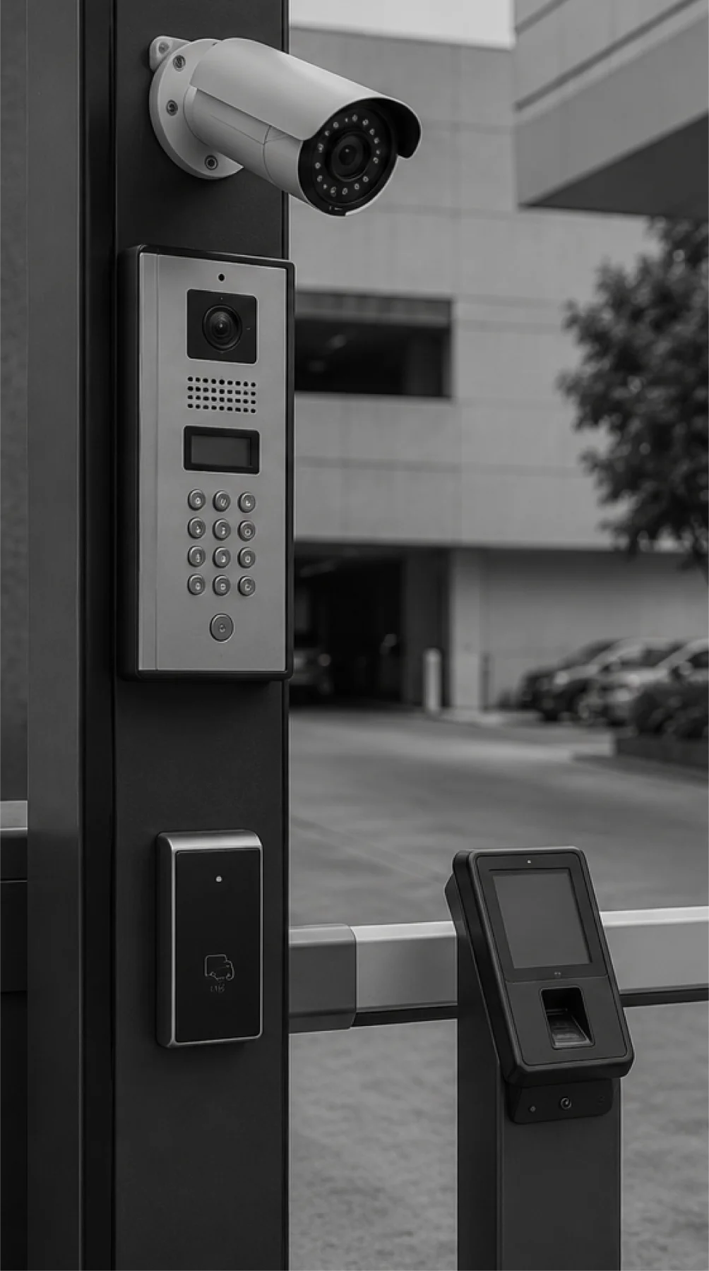 Videoportero y control de acceso vehicular